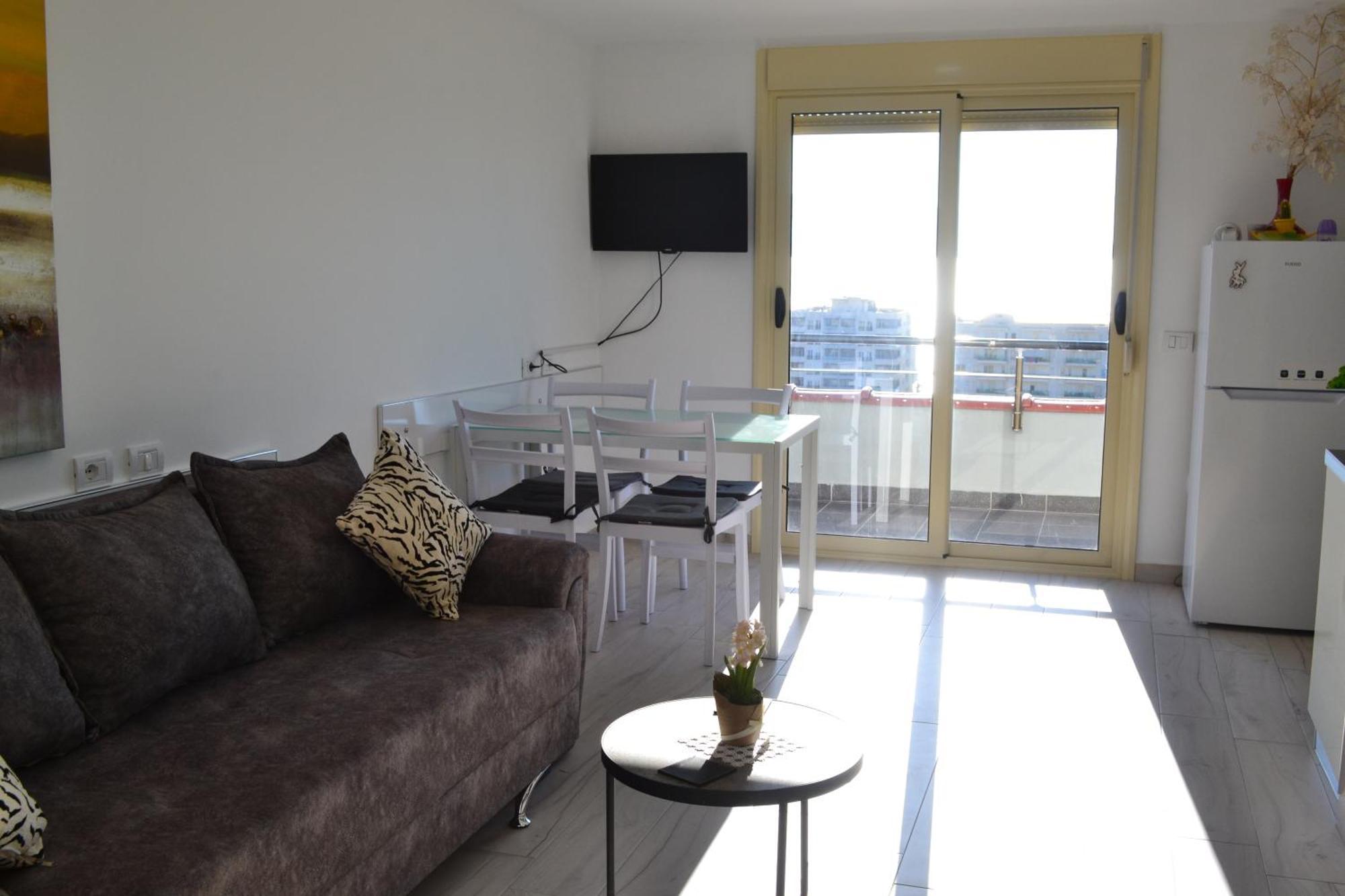 Seaview Penthouse Terrace & Private Garage Vlorë Exteriér fotografie
